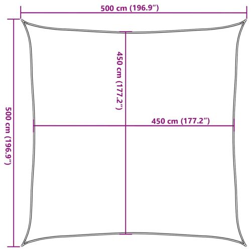 Платно-сенник, 160 г/м², черно, 5x5 м, HDPE