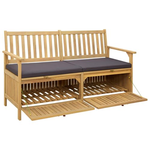Пейка с място за съхранение 2 -Seater 148 x 63 x 84 см