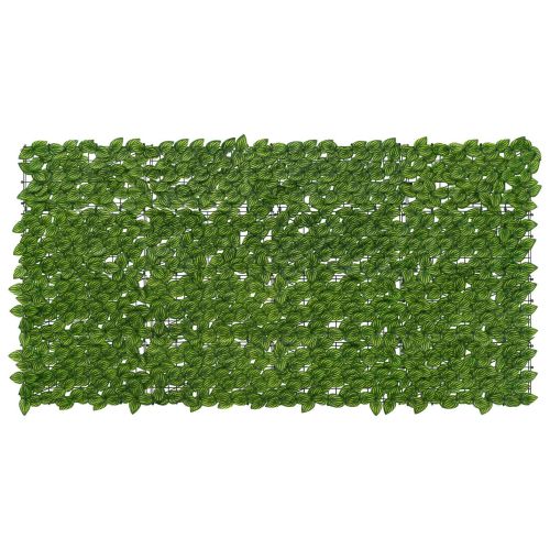 Завеса за балкон с листа Зелен и жълт 200 x 100 cm