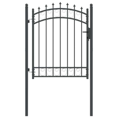 Оградна врата с шипове EMMEN 104 x 117 cm С ключалка