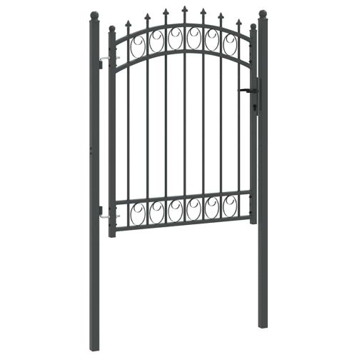 Оградна врата с шипове EMMEN 104 x 117 cm С ключалка