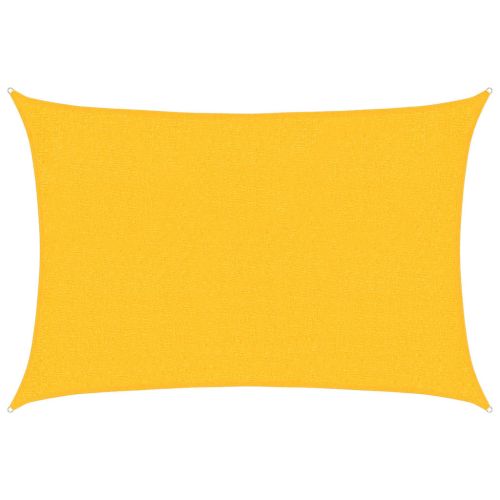 Платно-сенник, 160 г/м², правоъгълно, жълт, 2x2,5 м, HDPE