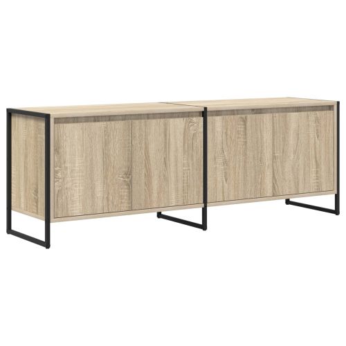 ТВ шкаф 140 x 36 x 49.5 см Сонома Инженерна дървесина