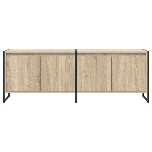 ТВ шкаф 140 x 36 x 49.5 см Сонома Инженерна дървесина