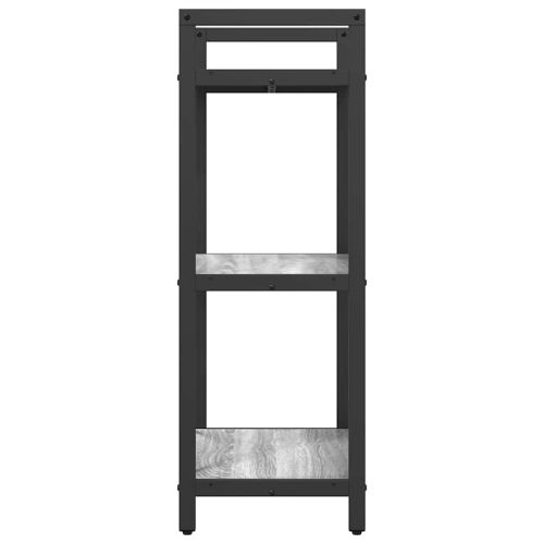 Рафт за книги 3 нива 56 x 34 x 96 см Инженерна дървесина