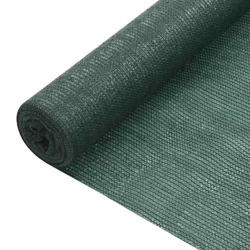 Засенчваща мрежа зелена 2x10 м HDPE 75 г/м²