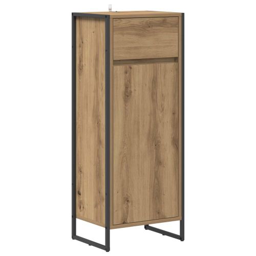 Шкаф за баня Дъб артизан 40 x 30 x 100 см Инженерна дървесина