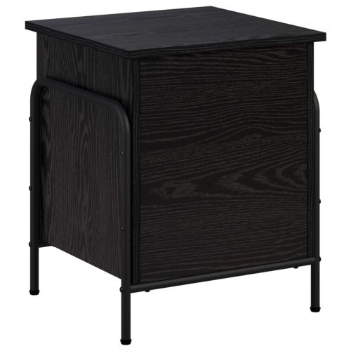 Кутия за съхранение Черен дъб 80 x 40 x 49,5 см