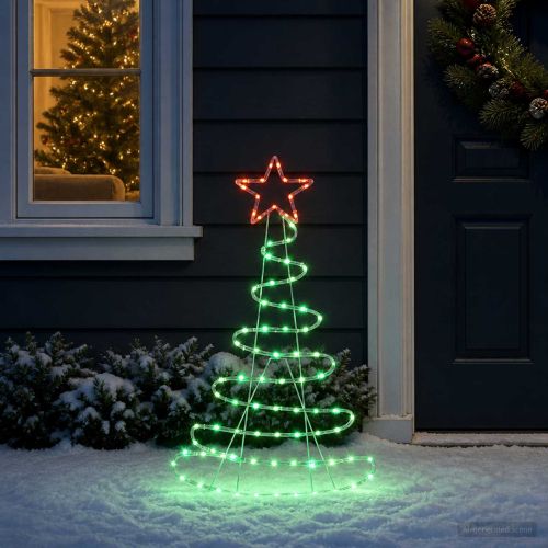 Светеща LED коледна елха LOVIISA 100 LED светодиода