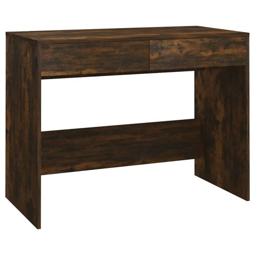 Бюро, опушен дъб, 101x50x76,5 см, ПДЧ