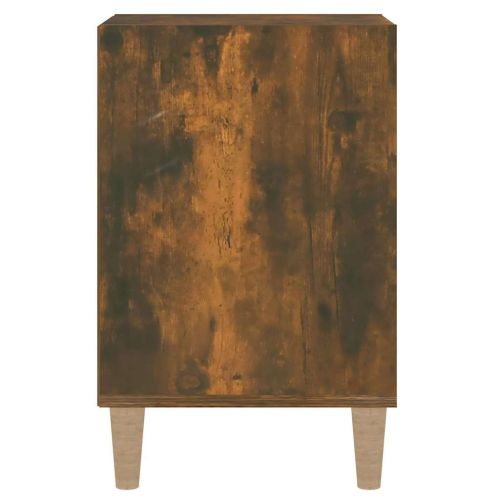 ТB шкаф, опушен дъб, 100x35x55 см, инженерно дърво
