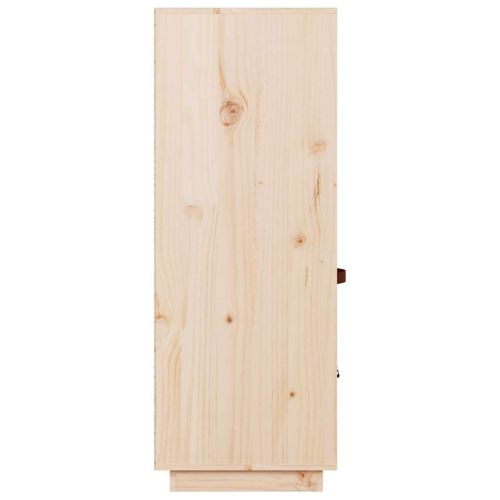 Висок шкаф, 67x40x108,5 см, борово дърво масив