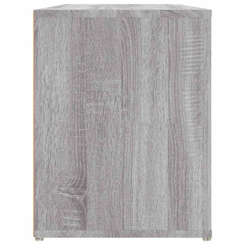 Етажерка за обувки, сив сонома, 100x35x45 см, инженерно дърво