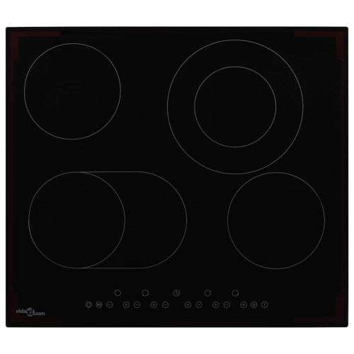 Керамичен плот с 4 котлона, сензорен контрол, 6600 W