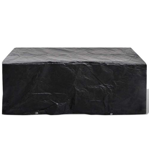 Покривало за градински мебели 8 капси 200 x 160 x 70 см
