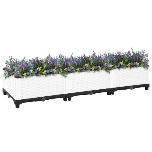 Повдигната леха, 120x40x23 см, полипропилен