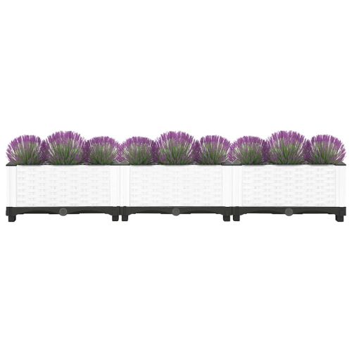 Повдигната леха, 120x40x23 см, полипропилен