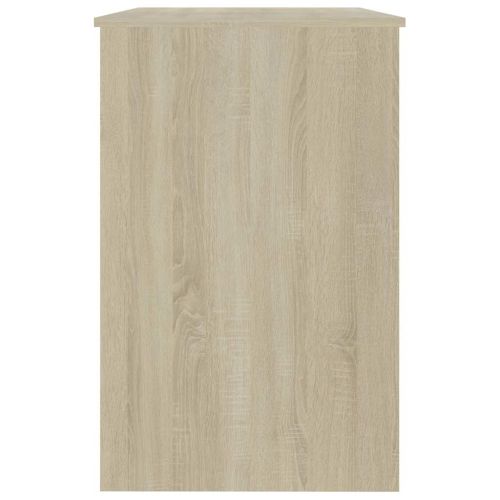 Бюро, дъб сонома, 100x50x76 см, инженерно дърво