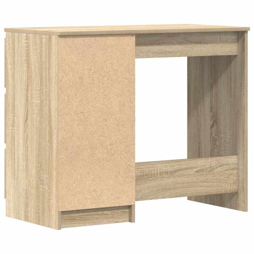Бюро, дъб сонома, 90x45x76 см, инженерно дърво