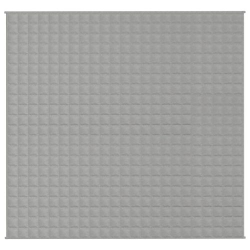Утежнено одеяло сиво 220x240 см 11 кг плат