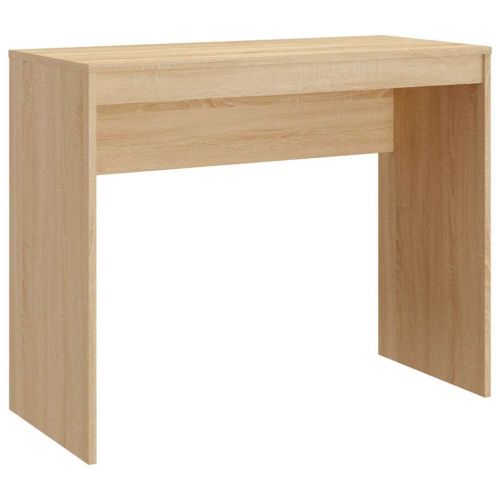 Бюро, сонома дъб, 90x40x72 см, инженерно дърво