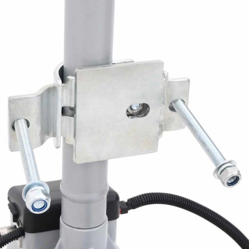 Алуминиево моторизирано опорно колело за ремарке 12 V 350 W