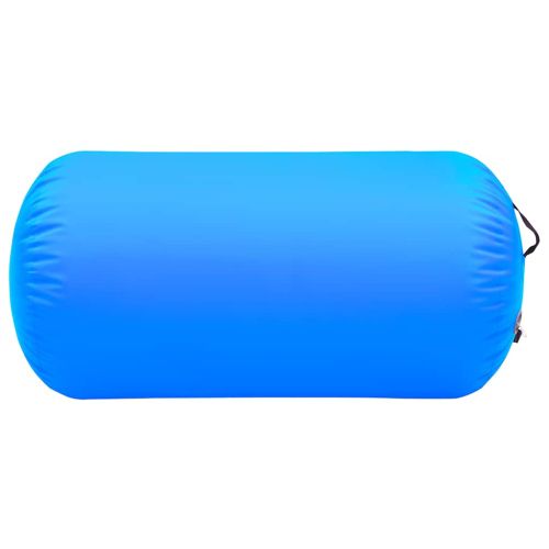 Надуваем гимнастически цилиндър с помпа 120x90 см PVC син