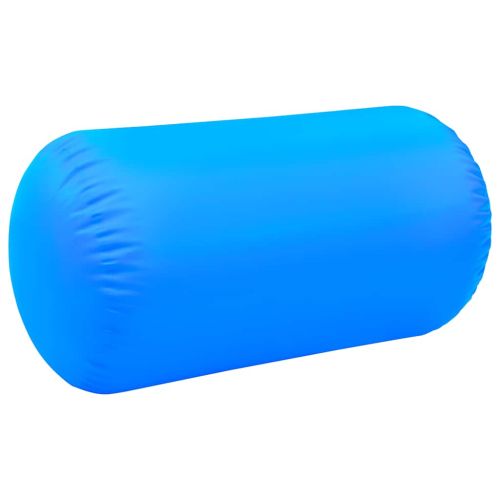 Надуваем гимнастически цилиндър с помпа 120x90 см PVC син