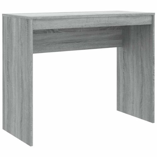 Бюро, сив сонома, 90x40x72 см, инженерно дърво