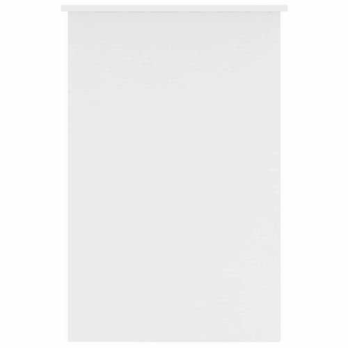 Бюро, бяло, 100x50x76 см, инженерно дърво