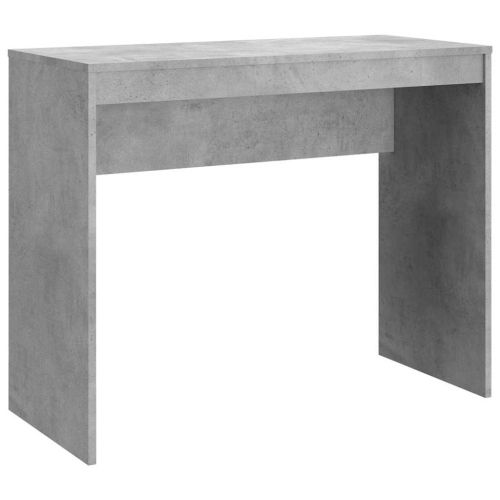 Бюро, бетонно сиво, 90x40x72 см, инженерно дърво