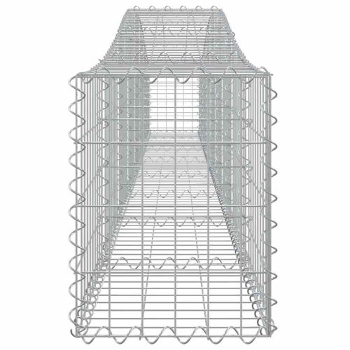 Габионни кошници арка 3 бр 400x30x40/60 см поцинковано желязо