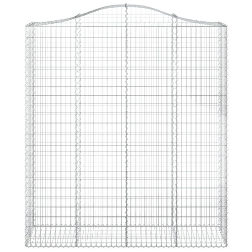 Габионни кошници арка 4 бр 200x50x220/240 см поцинковано желязо