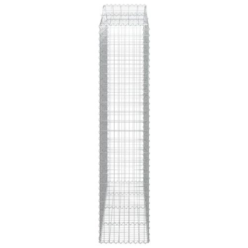 Габионни кошници арка 4 бр 200x50x220/240 см поцинковано желязо