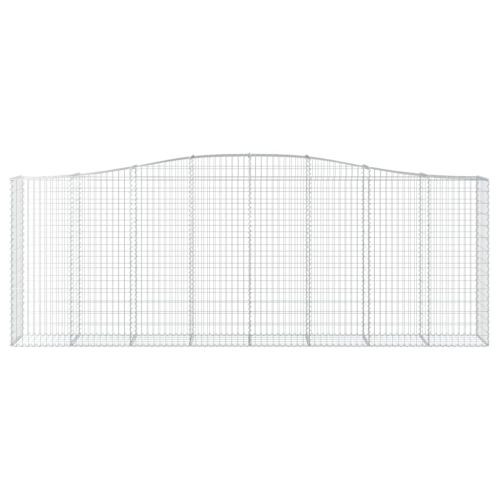 Габионни кошници арка 3 бр 400x50x140/160 см поцинковано желязо