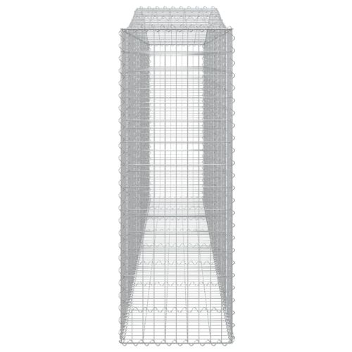 Габионни кошници арка 3 бр 400x50x140/160 см поцинковано желязо