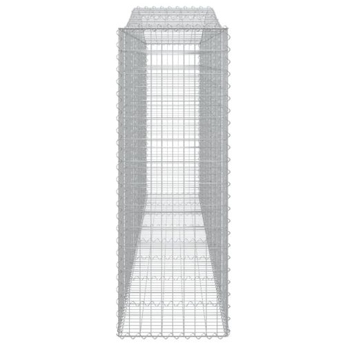 Габионни кошници арка 9 бр 400x50x140/160 см поцинковано желязо