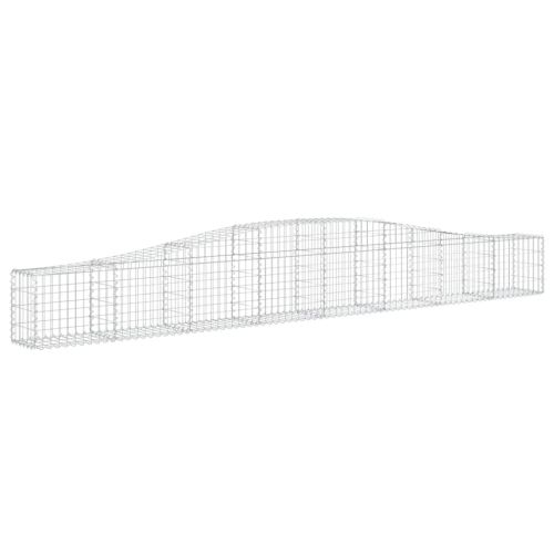 Габионни кошници арка 7 бр 400x30x40/60 см поцинковано желязо