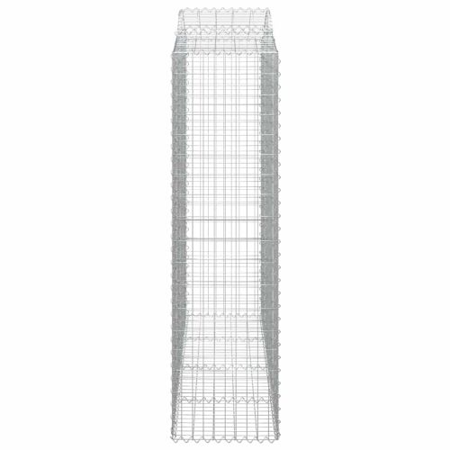Габионни кошници арка 2 бр 200x50x180/200 см поцинковано желязо