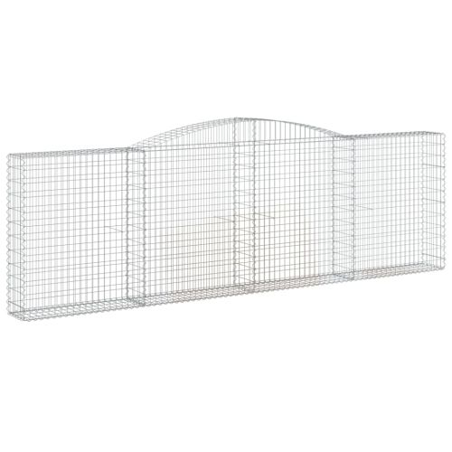 Габионни кошници арка 5 бр 400x30x120/140см поцинковано желязо