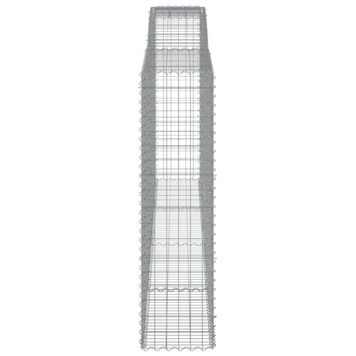 Габионни кошници арка 4 бр 400x50x180/200 см поцинковано желязо