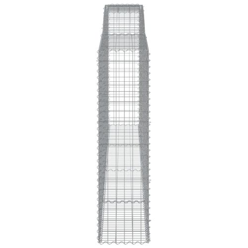 Габионни кошници арка 3 бр 400x50x180/200 см поцинковано желязо