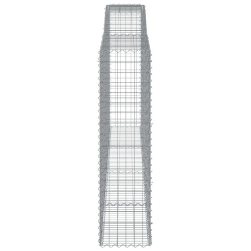 Габионни кошници арка 7 бр 400x50x180/200 см поцинковано желязо