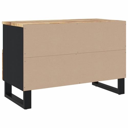 ТВ шкаф, 70x33x46 см, масивно мангово дърво