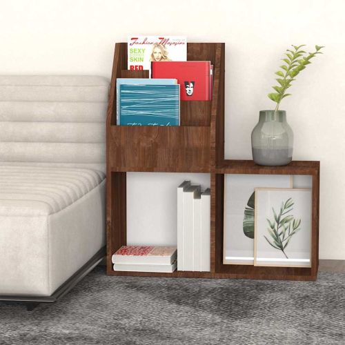 Етажерка за детски книжки, дъб, 71x30x78,5 см, инженерно дърво