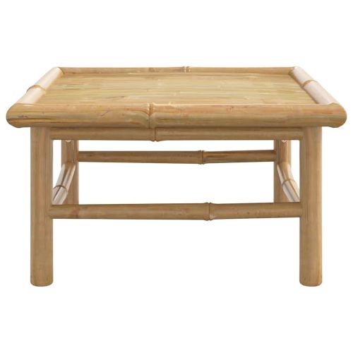 Градинска маса 65x55x30 см бамбук