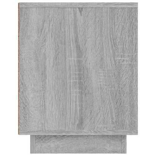 ТB шкаф, сив сонома, 80x35x45 см, инженерно дърво