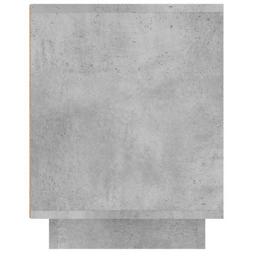 ТВ шкаф, бетонно сиво, 102x35x45 см, инженерно дърво