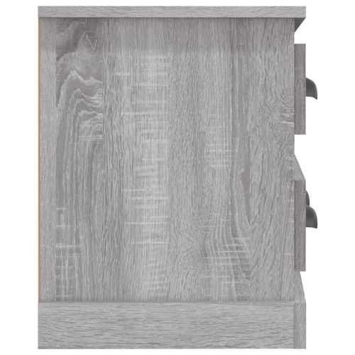 ТВ шкаф, сив сонома, 100x35,5x45 см, инженерно дърво