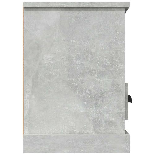 ТB шкаф, сив, 100x35x50 см, инженерно дърво